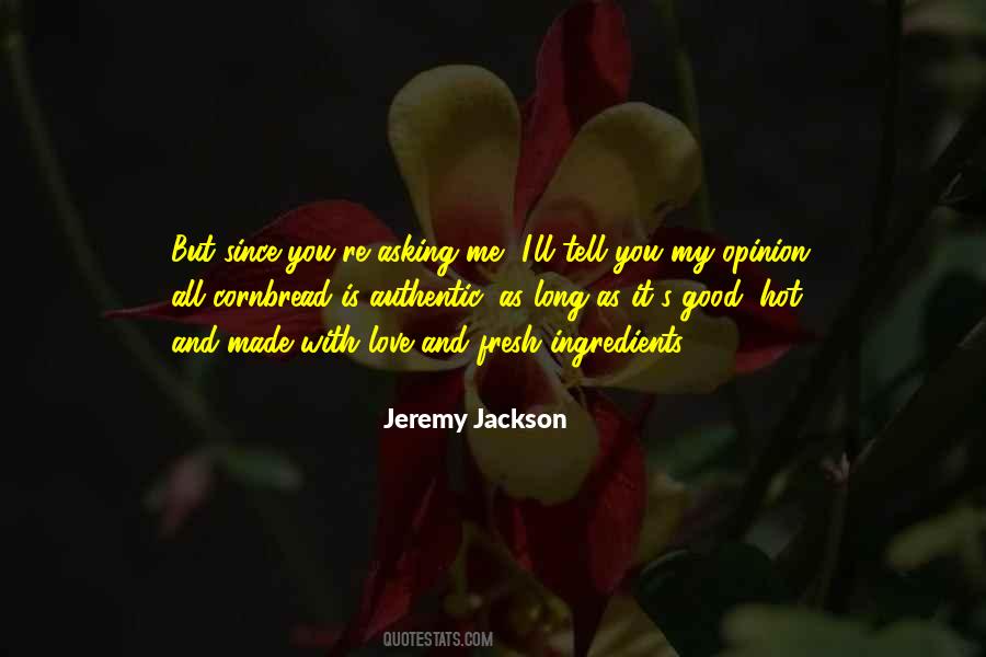 Jeremy Jackson Quotes #549394