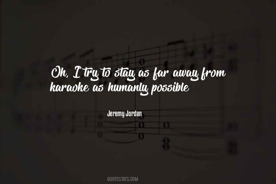 Jeremy Jordan Quotes #1795655