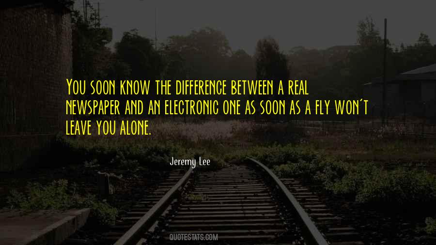 Jeremy Lee Quotes #1432759