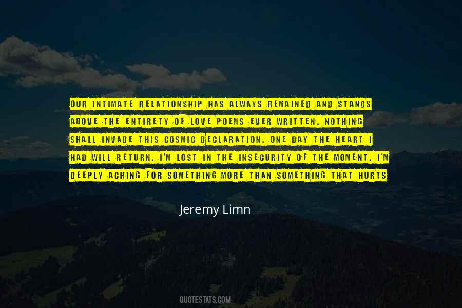 Jeremy Limn Quotes #1153565