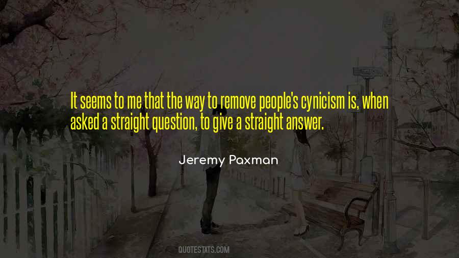 Jeremy Paxman Quotes #1093704