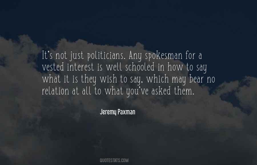Jeremy Paxman Quotes #566219