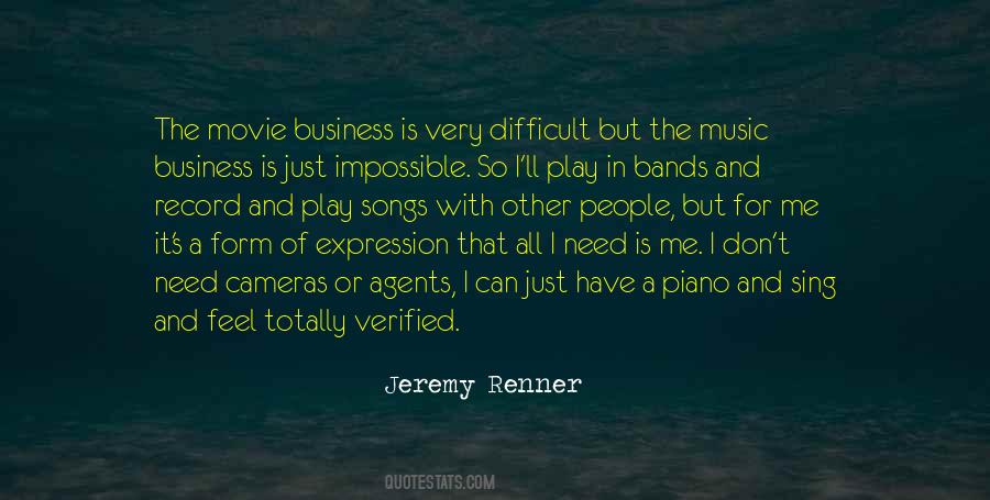 Jeremy Renner Quotes #302141