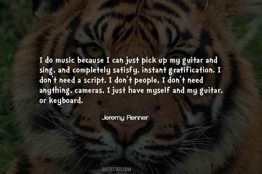 Jeremy Renner Quotes #57746