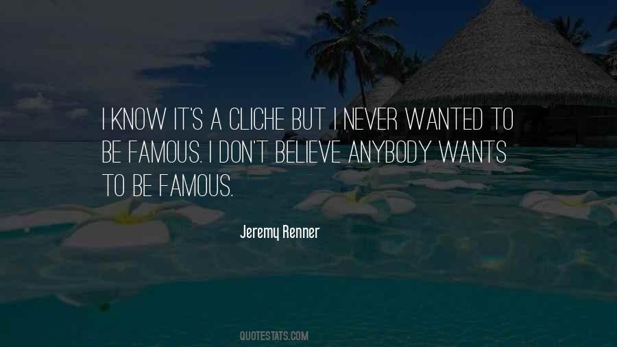 Jeremy Renner Quotes #666610