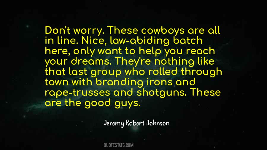 Jeremy Robert Johnson Quotes #1398760
