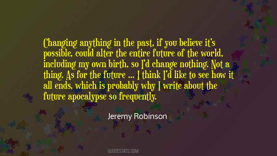 Jeremy Robinson Quotes #1185998