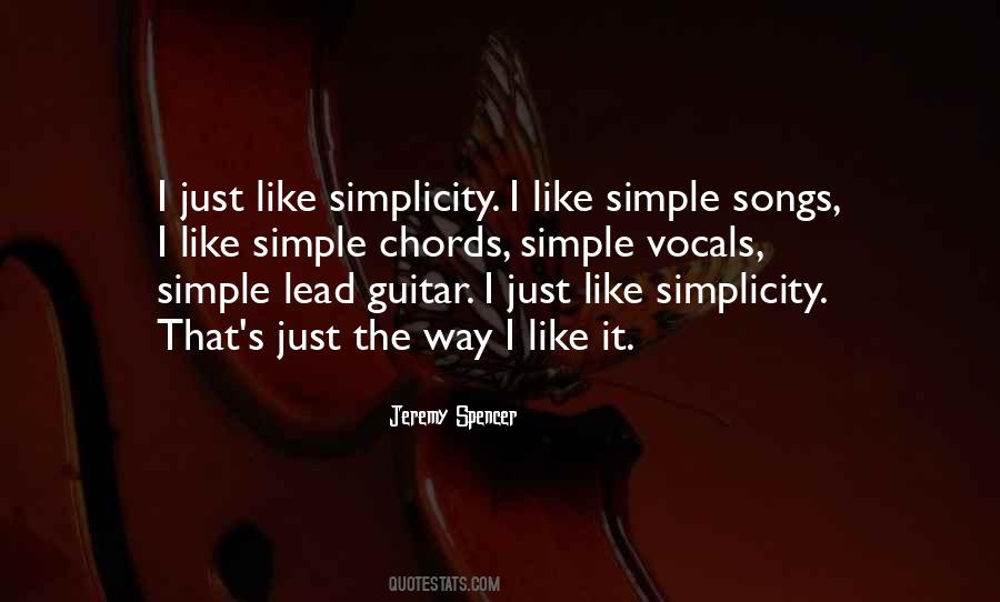 Jeremy Spencer Quotes #1509674
