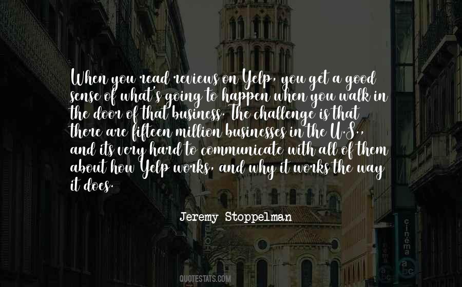 Jeremy Stoppelman Quotes #749395