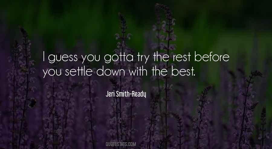 Jeri Smith-Ready Quotes #656840