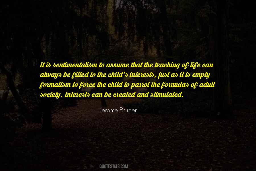 Jerome Bruner Quotes #928278