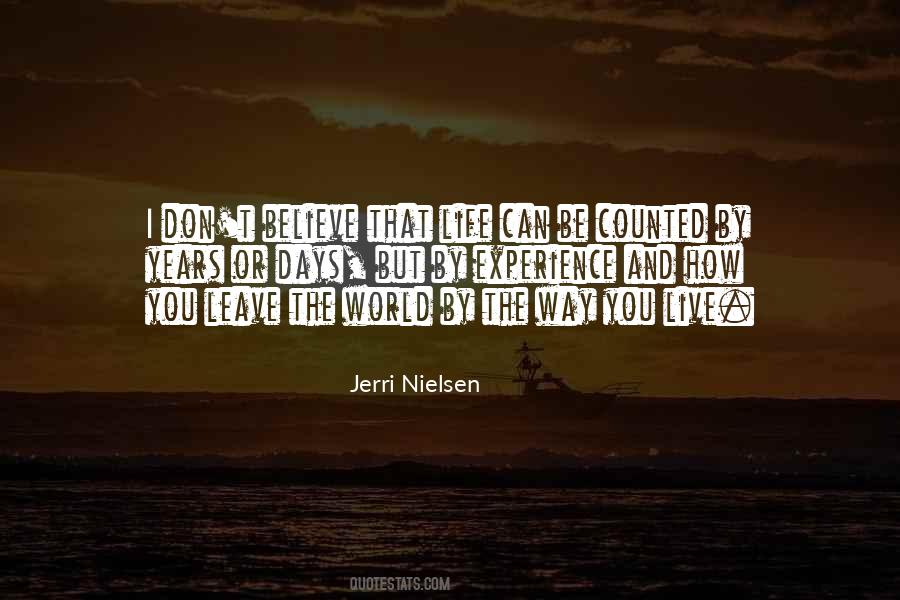 Jerri Nielsen Quotes #461099