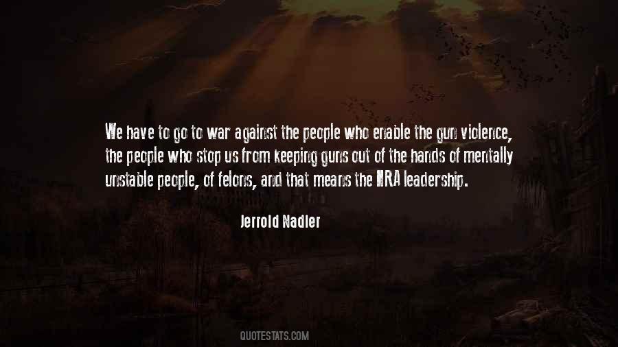 Jerrold Nadler Quotes #1711729