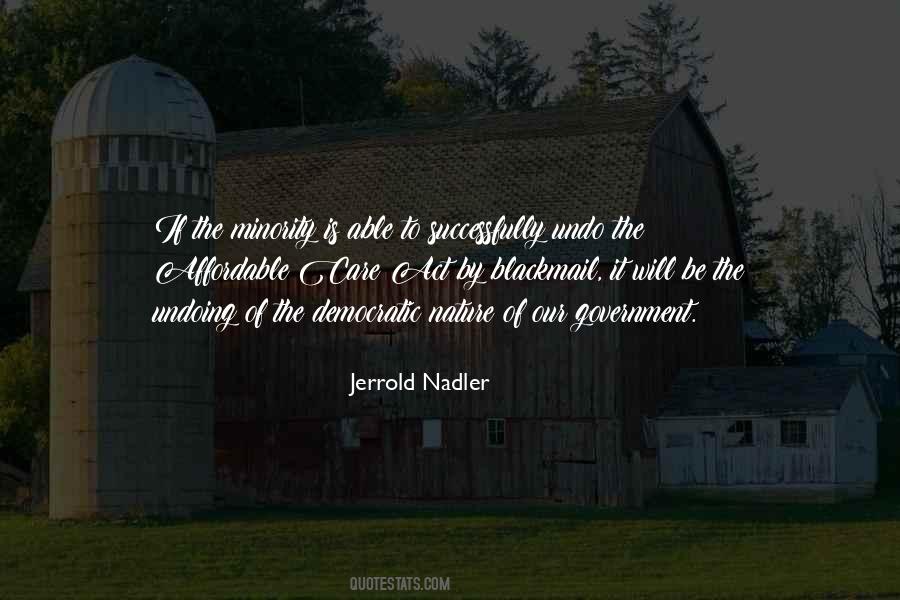 Jerrold Nadler Quotes #534987