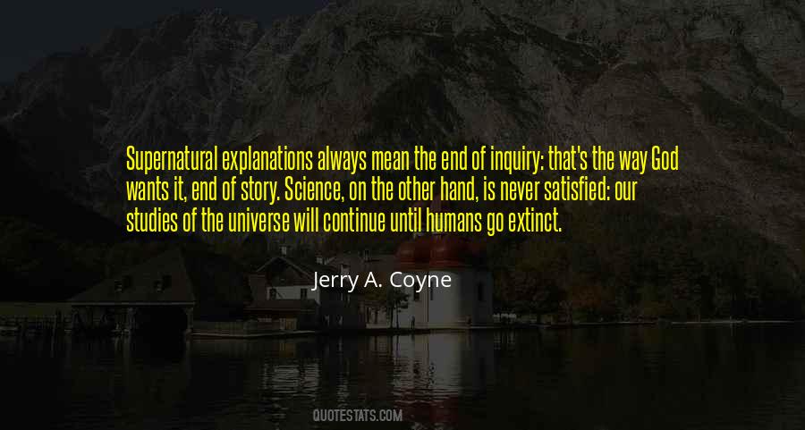 Jerry A. Coyne Quotes #109171