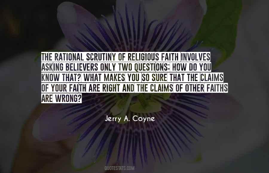 Jerry A. Coyne Quotes #1197576