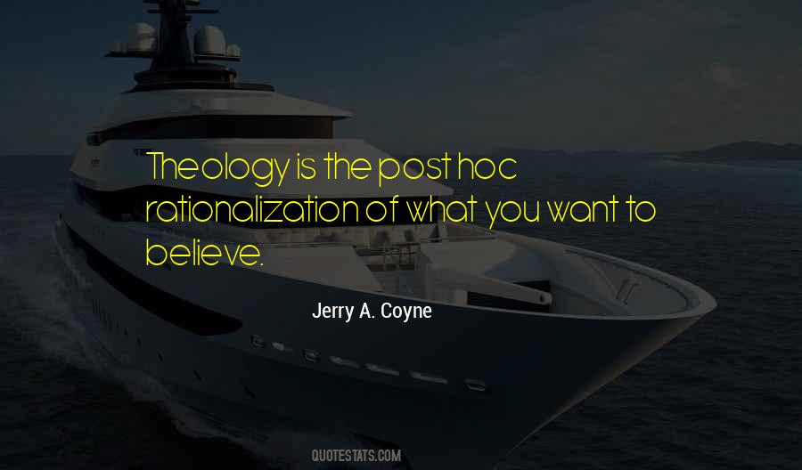Jerry A. Coyne Quotes #140825