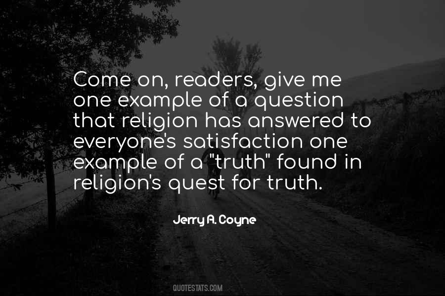 Jerry A. Coyne Quotes #352976