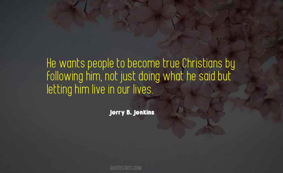 Jerry B. Jenkins Quotes #1213886