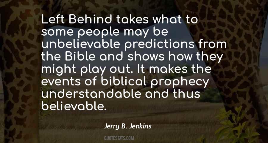 Jerry B. Jenkins Quotes #1488421