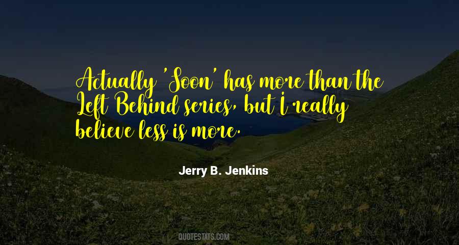 Jerry B. Jenkins Quotes #1852984