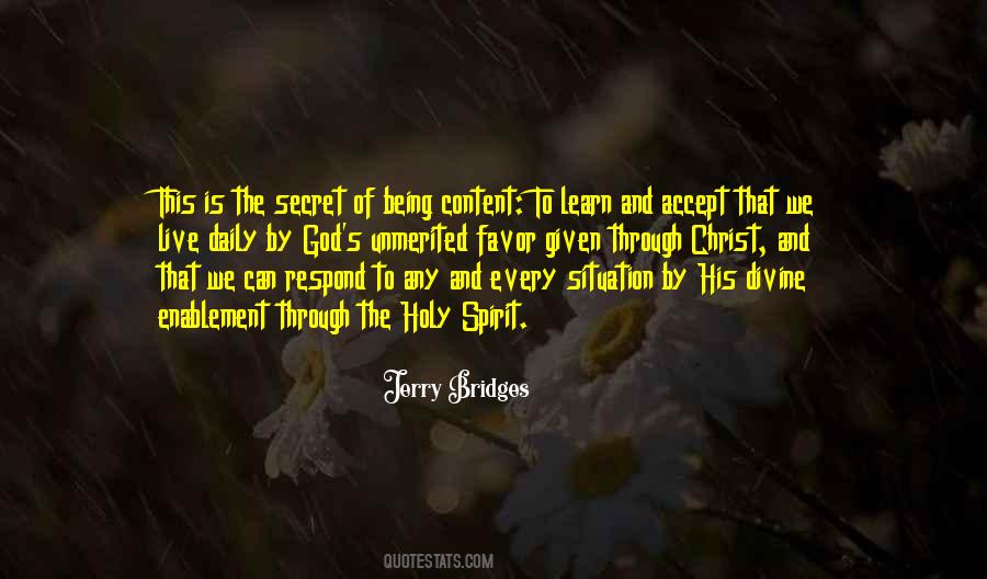 Jerry Bridges Quotes #1352769