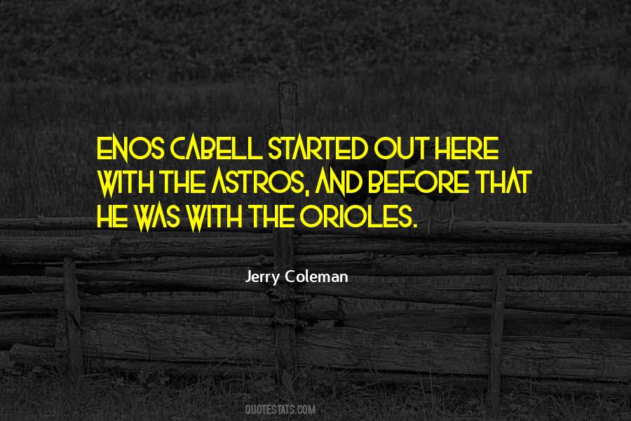 Jerry Coleman Quotes #1296179