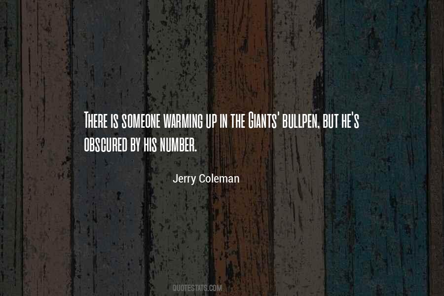 Jerry Coleman Quotes #936408