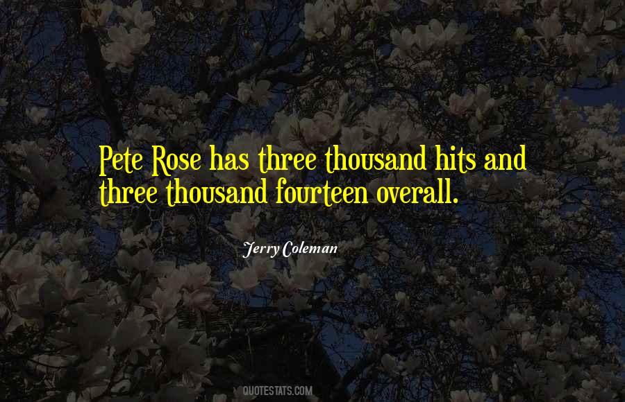 Jerry Coleman Quotes #950281