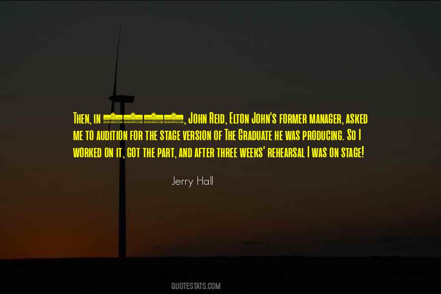 Jerry Hall Quotes #678328