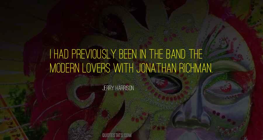 Jerry Harrison Quotes #1611729