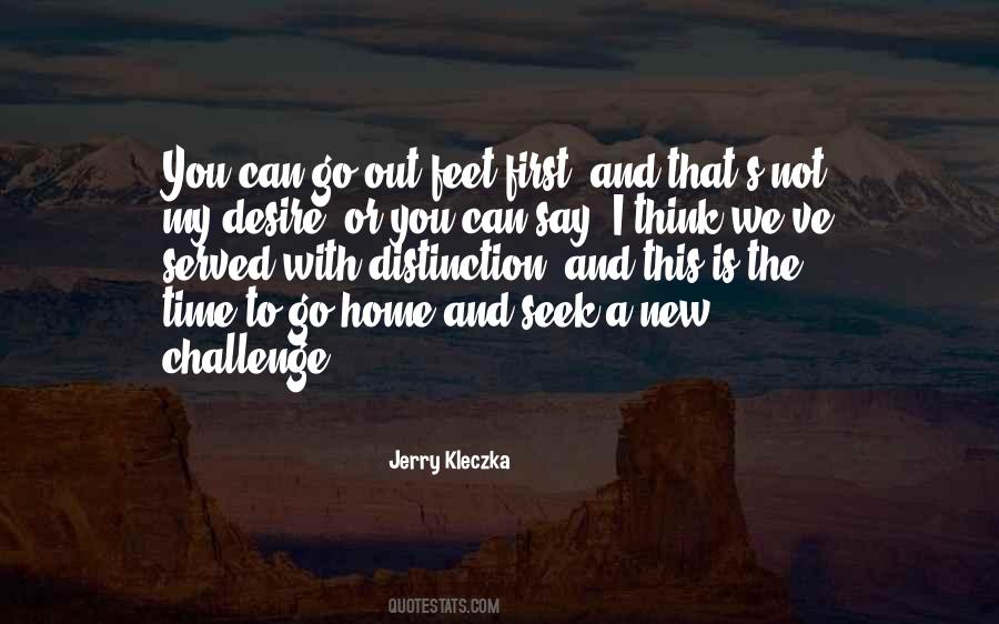 Jerry Kleczka Quotes #1277692