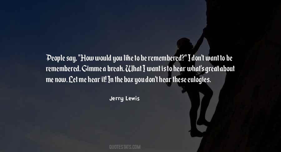 Jerry Lewis Quotes #1055339