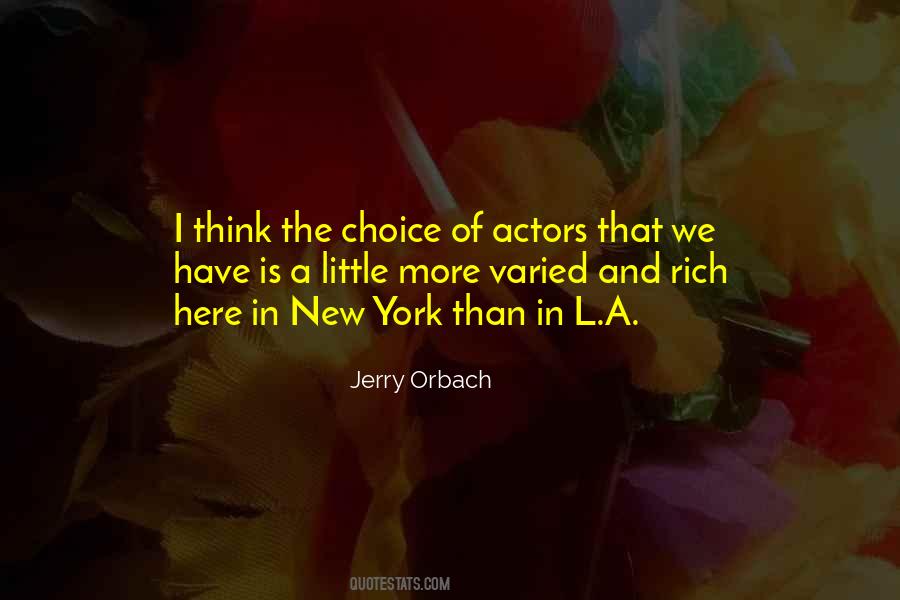 Jerry Orbach Quotes #1300144