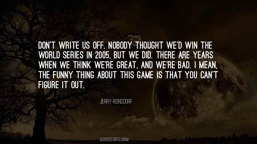 Jerry Reinsdorf Quotes #113055