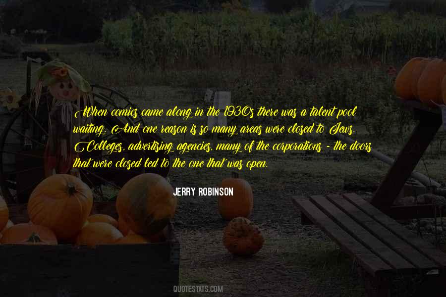 Jerry Robinson Quotes #1433443