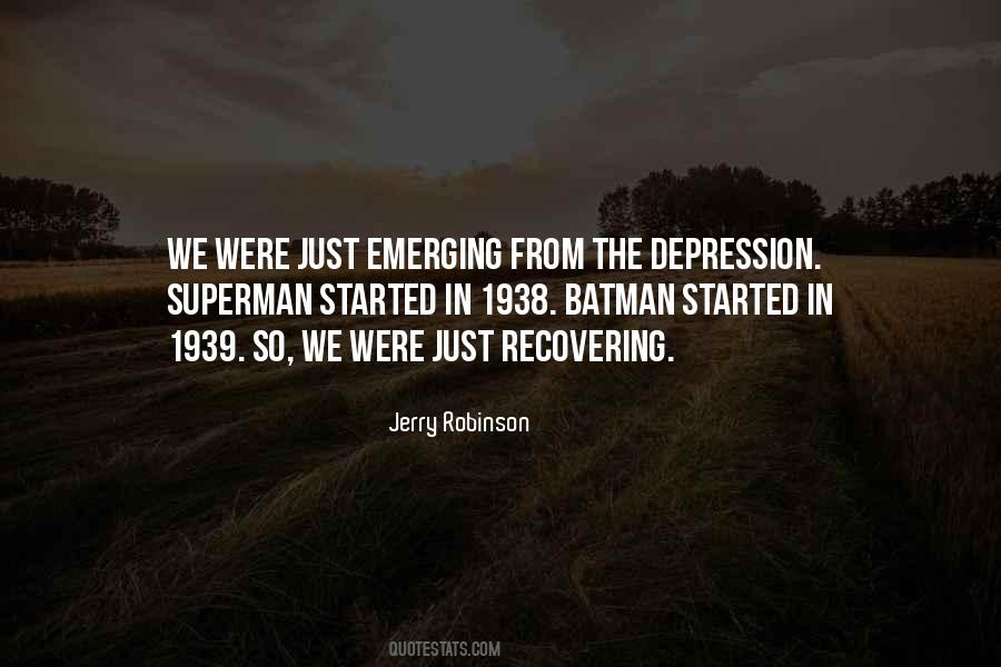 Jerry Robinson Quotes #323486