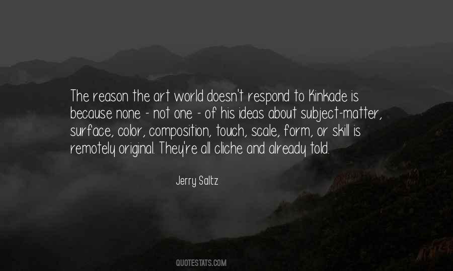 Jerry Saltz Quotes #1438349