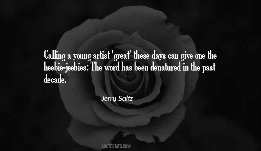 Jerry Saltz Quotes #173923