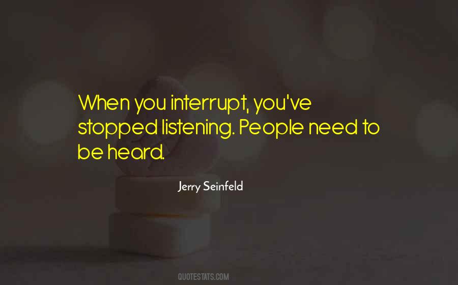 Jerry Seinfeld Quotes #1185765