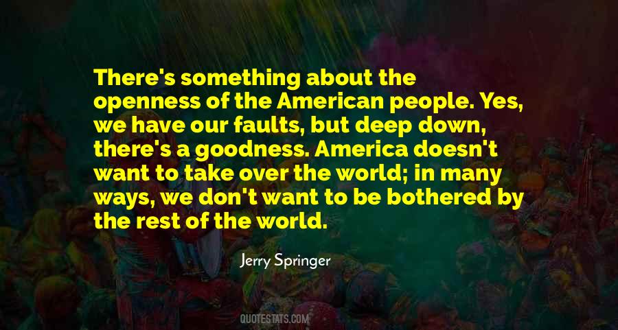 Jerry Springer Quotes #962350