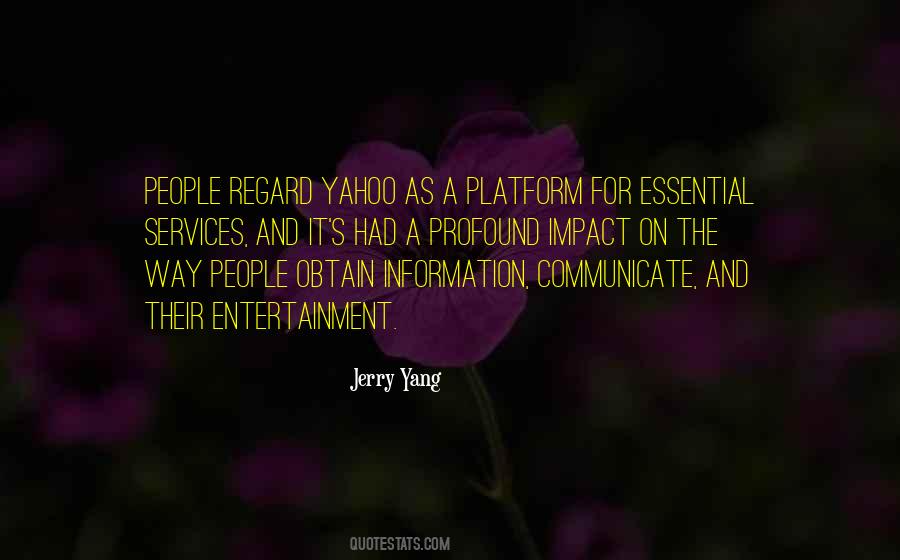 Jerry Yang Quotes #1265988