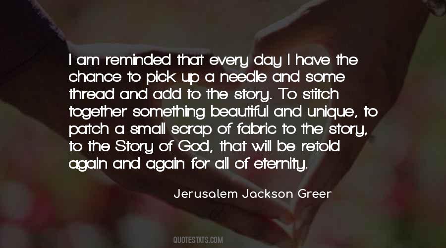 Jerusalem Jackson Greer Quotes #1344201