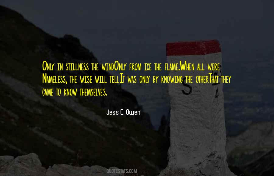 Jess E. Owen Quotes #1532761