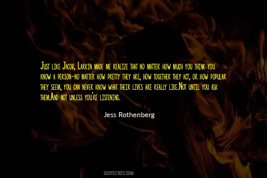 Jess Rothenberg Quotes #1625594