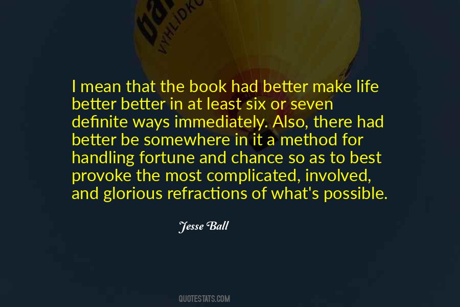 Jesse Ball Quotes #1311360