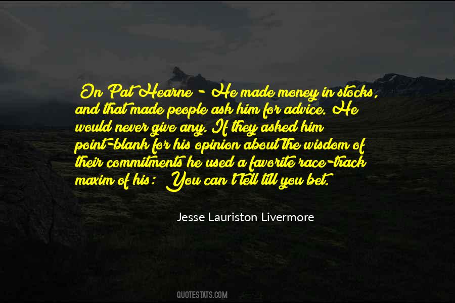 Jesse Lauriston Livermore Quotes #1602637