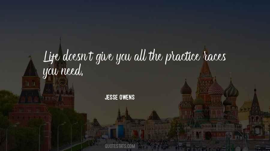Jesse Owens Quotes #1207621