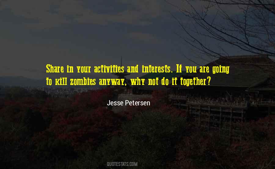 Jesse Petersen Quotes #700709