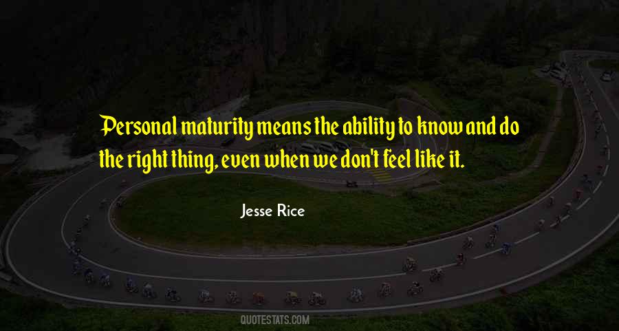 Jesse Rice Quotes #1600096